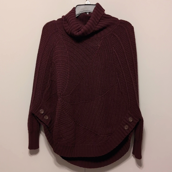 Angel of the North Women's Turtleneck Batwing Sleeves Sweater Size Small - Picture 1 of 6